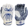 2022 Spiderz HYBRID Batting Gloves: White/Navy -Baseball Gear Shop 14 590x 63205360 3a4f 45e3 a99d 579adf28160b