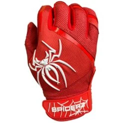 Baseball Gear Shop -Baseball Gear Shop 2023SpiderzProModelBattingGloves Red White 1