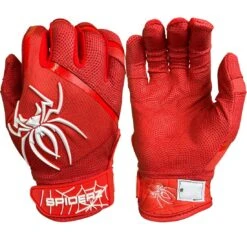 Baseball Gear Shop -Baseball Gear Shop 2023SpiderzProModelBattingGloves Red White Title