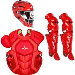 All-Star S7 AXIS (Adult) Solid Catcher's Kit NOCSAE APPROVED: CKCCPRO1XS -Baseball Gear Shop All StarS7AXIS Adult Catcher sKitNOCSAEAPPROVED CKCCPRO1XScarlett