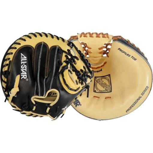 All-Star All Star Pro Series "The Donut" 33.5" Training Baseball Catcher's Mitt: CM1000TM -Baseball Gear Shop CM1000TM done 3