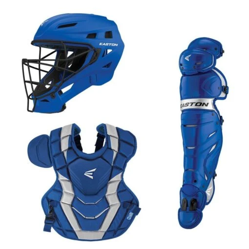 Easton Elite X Catcher's Box Set (Adult, Intermediate & Youth): Royal -Baseball Gear Shop EliteX Royal