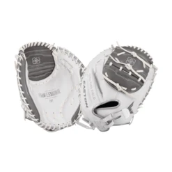 Easton Professional Collection 34" Jen Schroeder Fastpitch Catcher's Mitt: RUDI2020 -Baseball Gear Shop Jen Schro Front and Back