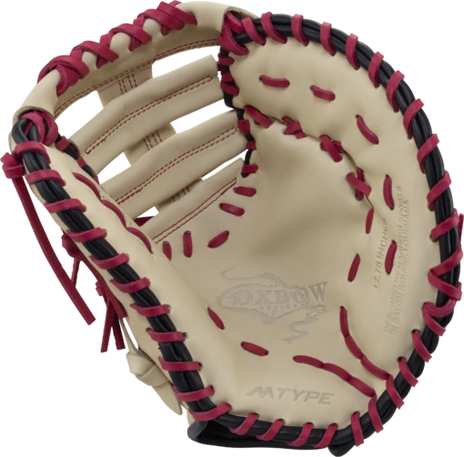 Marucci Oxbow 38S1 12.75" Baseball First Base Mitt: MFG2OX38S1 -Baseball Gear Shop MFG2OX38S1 CM BK C