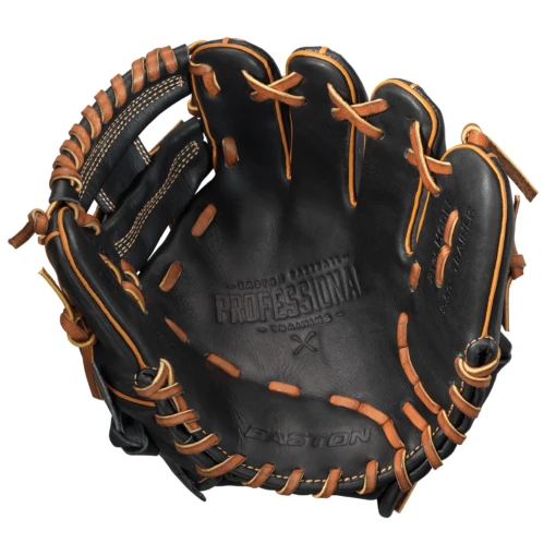 Easton Professional Collection Training Infield 9.5" Glove: A130774 -Baseball Gear Shop PRO TRAINER PT95 A130774 palm