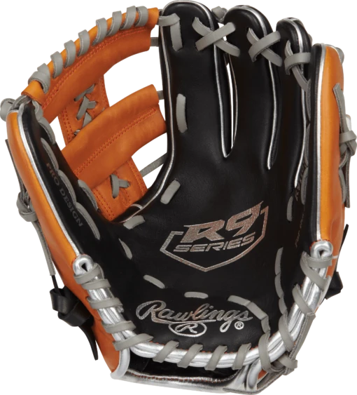 Rawlings R9 Contour Series 11" Infield Baseball Glove: R9110U-19BT -Baseball Gear Shop R9110U 19BT 1