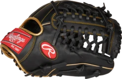 Rawlings R9 11.75" Infield/Pitcher's Baseball Glove: R9205-4BG -Baseball Gear Shop R9205 4BG 3