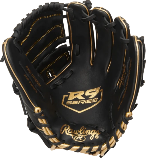 Rawlings R9 12" Infield/Pitcher's Baseball Glove: R9206-9BG -Baseball Gear Shop R9206 9BG 1