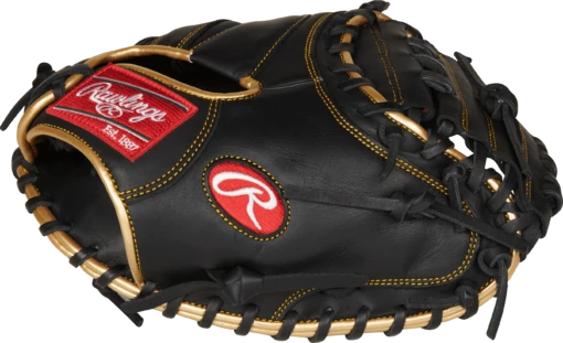 Rawlings R9 32.5" Baseball Catcher's Mitt: R9CM325BG -Baseball Gear Shop R9CM325BG 3