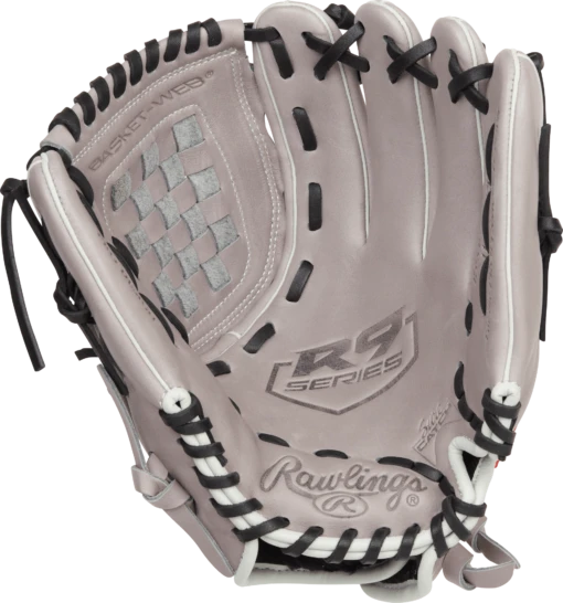 Rawlings R9 Series 11.5" Fastpitch Softball Glove: R9SB115U-3GW -Baseball Gear Shop R9SB115U 3GW 1