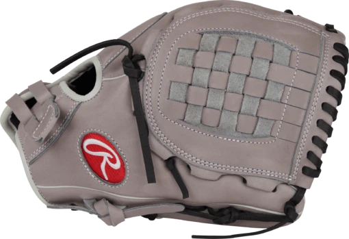 Rawlings R9 Series 11.5" Fastpitch Softball Glove: R9SB115U-3GW -Baseball Gear Shop R9SB115U 3GW 3