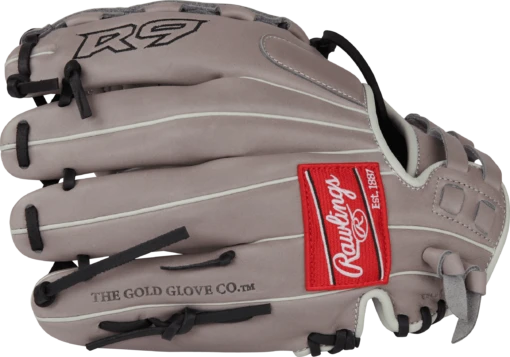 Rawlings R9 Series 11.5" Fastpitch Softball Glove: R9SB115U-3GW -Baseball Gear Shop R9SB115U 3GW 4