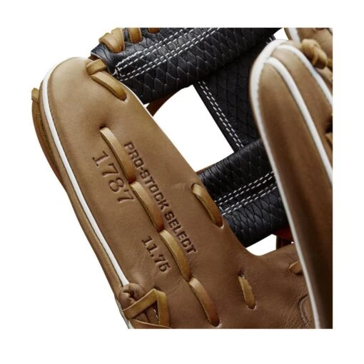 2021 Wilson A2K 1787 11.75" Infield Baseball Glove: WBW1000601175 -Baseball Gear Shop WBW100060 6 A2K IF 1787 1175 SaddleTan BlackSnakeSS.png.cq5dam.web .1200.1200