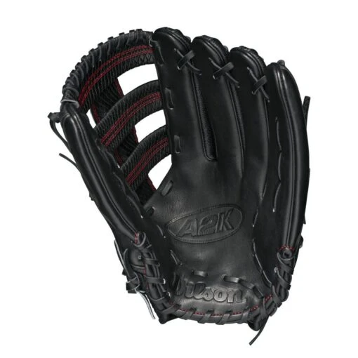 2021 Wilson A2K 1775SS 12.75" Outfield Baseball Glove: WBW1000671275 -Baseball Gear Shop WBW100067 1 A2K OF 1775SS 1275 BlackSS BlackSnakeSS Red.png.cq5dam.web .1200.1200