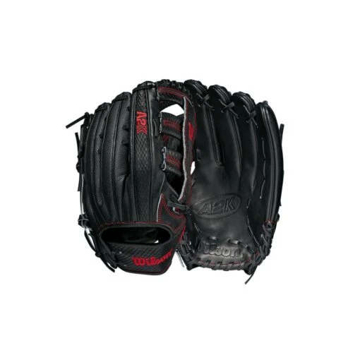 2021 Wilson A2K 1775SS 12.75" Outfield Baseball Glove: WBW1000671275 -Baseball Gear Shop WBW100067 8 A2K OF 1775SS 1275 BlackSS BlackSnakeSS Red.png.cq5dam.web .1200.1200