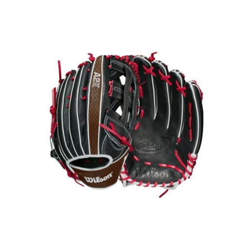 2021 Wilson A2K 1799SS 12.75" Outfield Baseball Glove: WBW1000691275 -Baseball Gear Shop WBW100069 8 A2K OF 1799SS 1275 BlackSS BrownSnakeSS Black.png.cq5dam.web .1200.1200