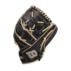 2021 Wilson A2000 B2SS 12" SuperSkin Pitcher's Baseball Glove: WBW10010012 -Baseball Gear Shop WBW100100 2 A2000 P B2SS 12 BlackSS Blonde.png.cq5dam.web .1200.1200