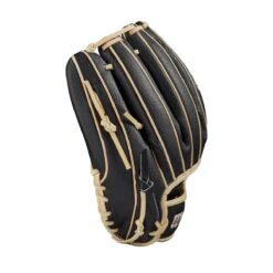 2021 Wilson A2000 B2SS 12" SuperSkin Pitcher's Baseball Glove: WBW10010012 -Baseball Gear Shop WBW100100 3 A2000 P B2SS 12 BlackSS Blonde.png.cq5dam.web .1200.1200