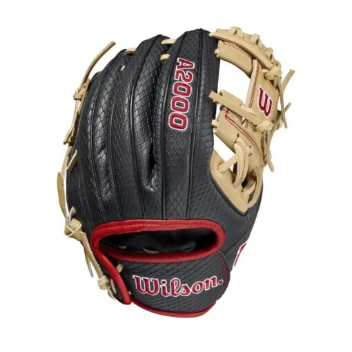 2021 Wilson A2000 PF88SS Pedroia Fit 11.25" Infield Baseball Glove: WTA20RB20PF88SS -Baseball Gear Shop WBW100107 0 A2000 IF PF88SS 1125 BlackSnakeSS Blonde Red.png.cq5dam.web .1200.1200