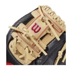 2021 Wilson A2000 PF88SS Pedroia Fit 11.25" Infield Baseball Glove: WTA20RB20PF88SS -Baseball Gear Shop WBW100107 4 A2000 IF PF88SS 1125 BlackSnakeSS Blonde Red.png.cq5dam.web .1200.1200