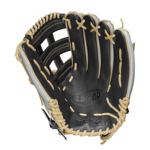 2021 Wilson A2000 1799SS 12.75" SuperSkin Outfield Baseball Glove: WBW1001121275 -Baseball Gear Shop WBW100112 1 A2000 OF 1799SS 1275 Black GreySS Blonde.png.cq5dam.web .1200.1200