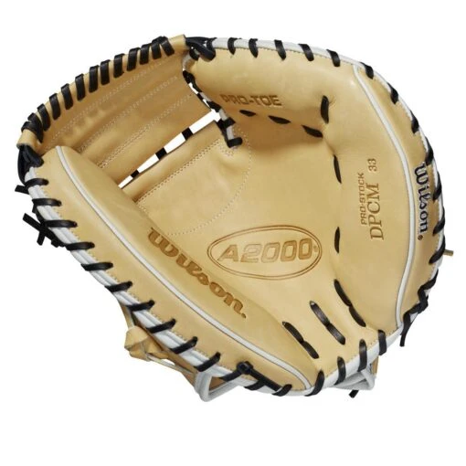 Wilson A2000 CM33 33" Baseball Catcher's Mitt: WBW10011533 -Baseball Gear Shop WBW100115 1 A2000 C DPCM 33 Blonde.png.cq5dam.web .1200.1200