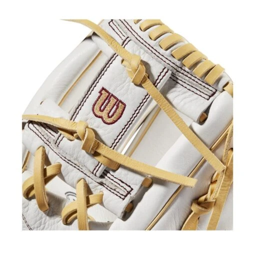 2022 Wilson A1000 H175 11.75" Infield Fastpitch Softball Glove: WTA10RF22H1175 -Baseball Gear Shop WBW100178 4 A1000 FP H IF 1175 White Blonde.png.cq5dam.web .1200.1200