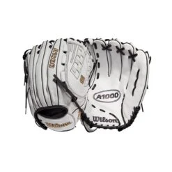 2022 Wilson A1000 V125 12.5" Outfield/Pitcher's Fastpitch Softball Glove: WTA10RF22V125 -Baseball Gear Shop WBW100182 8 A1000 FP V125 OF 125 White Black.png.cq5dam.web .1200.1200