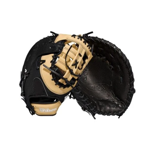 2021 Wilson A2K Jose Abreu GM JAB79 12.5" Baseball First Base Mitt: WTA2KRB21JAB79GM -Baseball Gear Shop WBW100233 8 A2K Jose Abreu GM 125 BlackSS Blonde.png.cq5dam.web .1200.1200