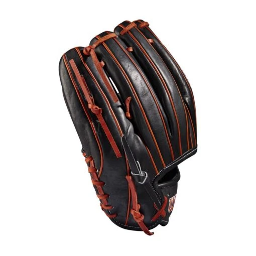 2022 Wilson A2000 1716 11.5" Infield Baseball Glove: WTA20RB221716 -Baseball Gear Shop WBW100389 3 A2000 Leather 1716 IF 115 Black Copper.png.cq5dam.web .1200.1200