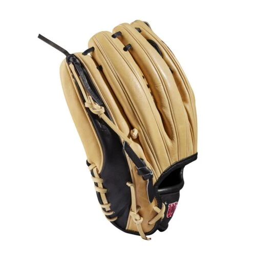 2022 Wilson A2000 D33 11.75" Pitcher's Baseball Glove: WTA20RB22D33 -Baseball Gear Shop WBW100393 3 A2000 Leather D33 1175 Blonde Black.png.cq5dam.web .1200.1200