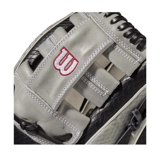 2022 Wilson A2000 TA7 Tim Anderson GM 11.5" Baseball Glove: WTA20RB22TA7GM -Baseball Gear Shop WBW100433 4 A2000 TA7 GM IF 115 Black Grey.png.cq5dam.web .1200.1200