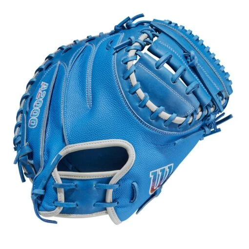 2023 Wilson A2000 Love The Moment CM33 33" Baseball Catcher's Mitt: WBW10084833 -Baseball Gear Shop WBW100848 0 A2000 C LTM CM33 33 AutismSpeaksBlue.png.cq5dam.web .1200.1200