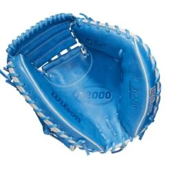 2023 Wilson A2000 Love The Moment CM33 33" Baseball Catcher's Mitt: WBW10084833 -Baseball Gear Shop WBW100848 1 A2000 C LTM CM33 33 AutismSpeaksBlue.png.cq5dam.web .1200.1200