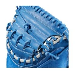 2023 Wilson A2000 Love The Moment CM33 33" Baseball Catcher's Mitt: WBW10084833 -Baseball Gear Shop WBW100848 4 A2000 C LTM CM33 33 AutismSpeaksBlue.png.cq5dam.web .1200.1200