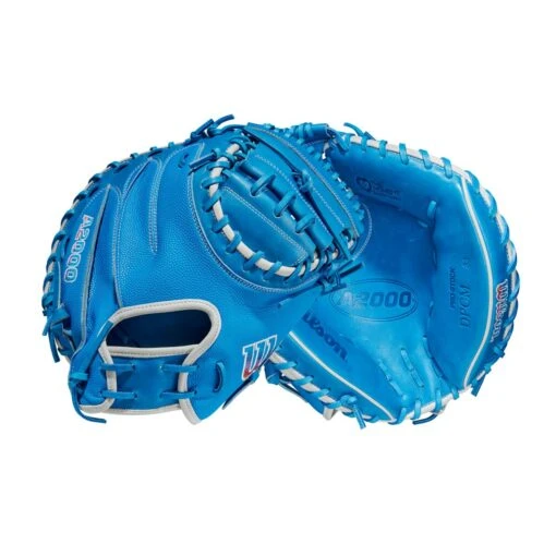 2023 Wilson A2000 Love The Moment CM33 33" Baseball Catcher's Mitt: WBW10084833 -Baseball Gear Shop WBW100848 8 A2000 C LTM CM33 33 AutismSpeaksBlue.png.cq5dam.web .1200.1200