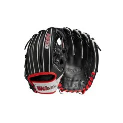 2023 Wilson A2000 1975 11.75" Infield Baseball Glove: WBW1009701175 -Baseball Gear Shop WBW100970 8 A2000 IF 1975 1175 Black White Red.png.cq5dam.web .1200.1200