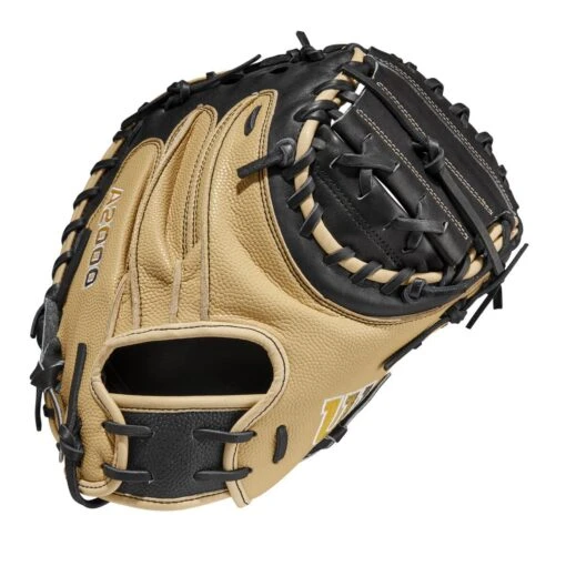 2023 Wilson A2000 1790 Super Skin 34" Baseball Catcher's Mitt: WBW10097834 -Baseball Gear Shop WBW100978 0 A2000 C 1790SS 34 Blonde Black.png.cq5dam.web .1200.1200