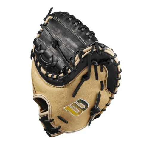 2023 Wilson A2000 1790 Super Skin 34" Baseball Catcher's Mitt: WBW10097834 -Baseball Gear Shop WBW100978 2 A2000 C 1790SS 34 Blonde Black.png.cq5dam.web .1200.1200