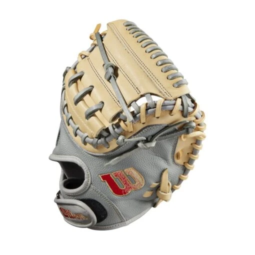 2023 Wilson A2000 PF33 Super Skin 33" Baseball Catcher's Mitt: WBW10098433 -Baseball Gear Shop WBW100984 2 2023 A2000 C PF33SS 33 GreySS Blonde.png.cq5dam.web .1200.1200