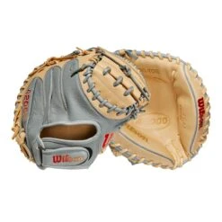 2023 Wilson A2000 PF33 Super Skin 33" Baseball Catcher's Mitt: WBW10098433 -Baseball Gear Shop WBW100984 8 A2000 C PF33SS 33 GreySS Blonde.png.cq5dam.web .1200.1200