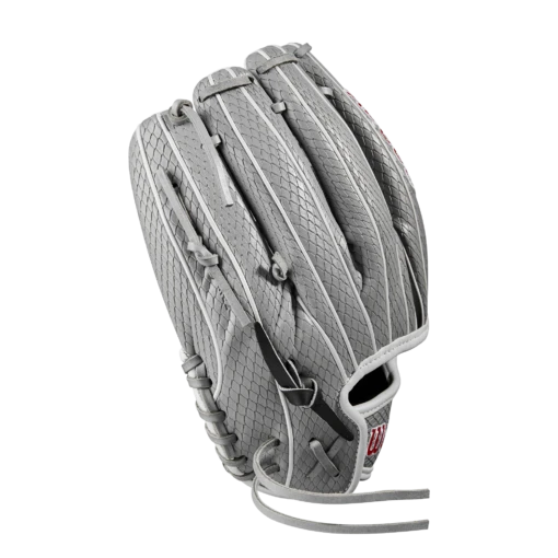 2023 Wilson A2000 FP75SS 11.75" Infield Fastpitch Glove: WBW1009911175 -Baseball Gear Shop WBW100991 3 A2000 FP FP75SS 1175 GreySnakeSS Black Red