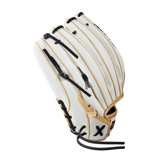 2023 Wilson A2000 H12 12" Infield Fastpitch Softball Glove: WBW10099212 -Baseball Gear Shop WBW100992 3 A2000FP H12SS 12 WhiteSS Blonde Black