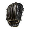 2020 Wilson A2K 12" Pitchers Baseball Glove: WTA2KRB20B2 -Baseball Gear Shop WTA2KRB20B2 0 A2K Pitcher B212 12 Black Blonde Back